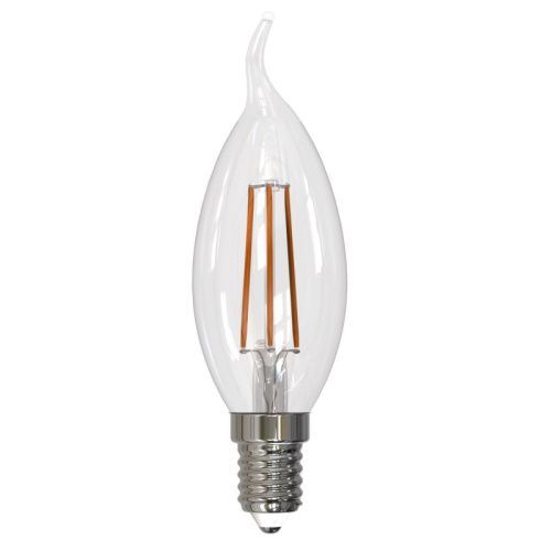 Лампа светодиодная филаментная Uniel LED-CW35 LED-CW35-9W/3000K/E14/CL/DIM GLA01TR картон