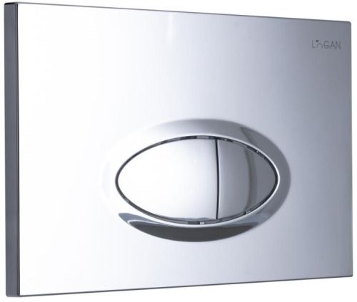 Клавиша смыва механическая Logan Oval 00297675 цвет хром