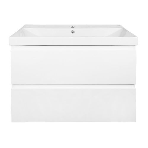 Тумба с раковиной Azario Мила CS00091365 82х47х68 подвесная цвет белый матовый