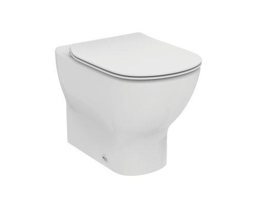 Чаша унитаза приставная Ideal Standard TESI T007701 цвет белый без сиденья каскадный смыв