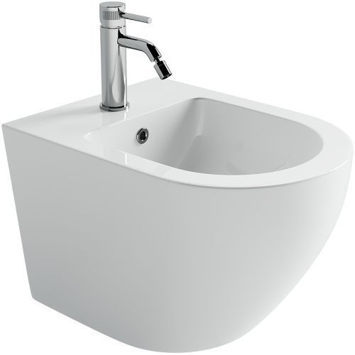 Биде подвесное Ceramica Nova UNO CN11002 цвет белый