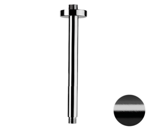 Кронштейн для верхнего душа 30 см Remer 347N30CFP черный брашированный хром