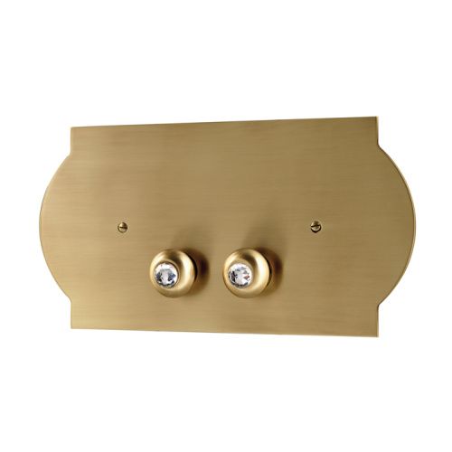 Клавиша смыва механическая 3SC Square Plaque SPL00OL/SW цвет латунь