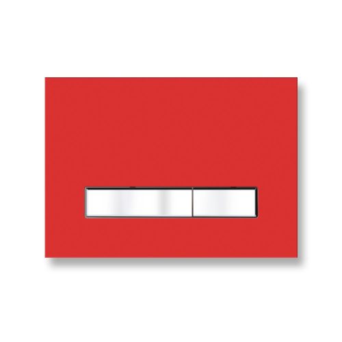 Клавиша смыва механическая Lavinia Boho RelFix 3805005R цвет красный/хром