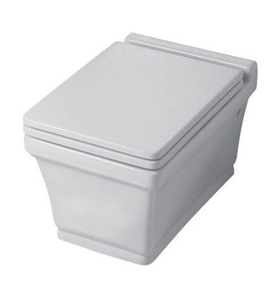 Чаша унитаза подвесная Disegno Ceramica Neo NE005SET01 цвет белый глянцевый без сиденья безободковая