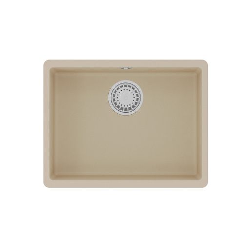 Кухонная мойка LeMark Sinara 540-u 9910074 54х42 цвет бежевый поверхность матовая