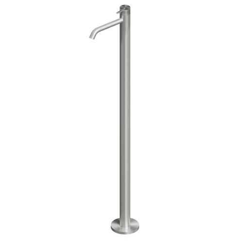 Смеситель QuadroDesign Source 1205AS/1 напольный нержавеющая сталь