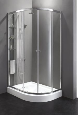 Душевой уголок Cezares ANIMA ANIMA-W-RH-2-120/100-C-Cr-R 120х100 стекло прозрачное профиль хром без поддона