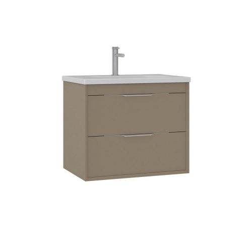 Тумба с раковиной Orka Clay 5004381 65х50х52 цвет коричневый