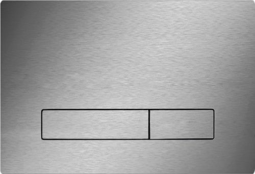 Клавиша смыва механическая KK POL Vitrum Metal SLim 350/PSM/005-00-00 цвет нержавеющая сталь