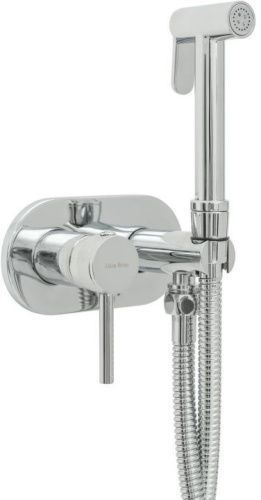 Гигиенический душ со смесителем Allen Brau Priority 5.31005-00 встраиваемый в стену хром