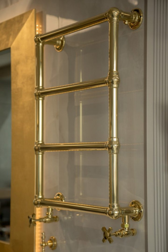 Полотенцесушитель Boheme Imperiale 719 57х75 водяной золото