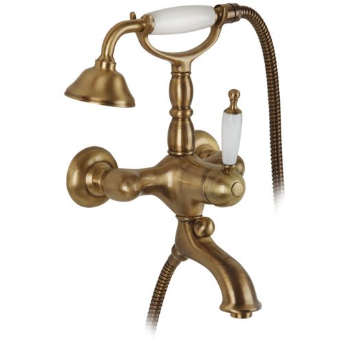Смеситель для ванны Migliore OXFORD 19085 настенный бронза
