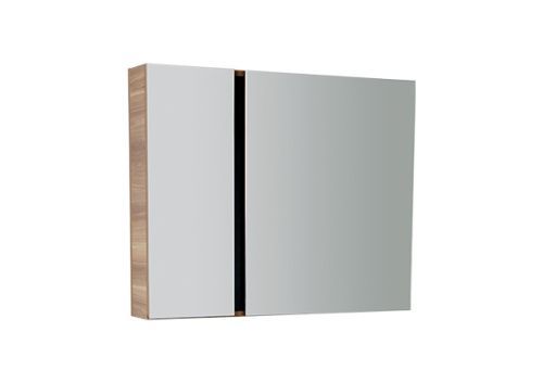 Зеркало-шкаф Creavit Verti VE1080.00.VV 78х17х80 подвесной цвет коричневый