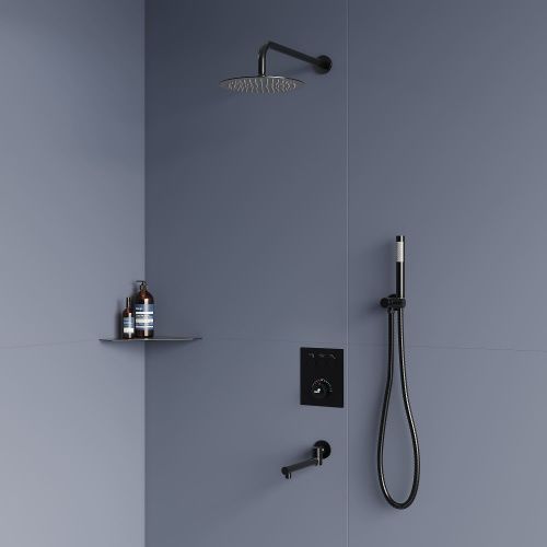 Душевая система RGW Shower Panels 511408370-04 встраиваемая в стену с термостатом