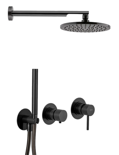 Душевая система Remer X Style X96S02OCFP встраиваемая в стену