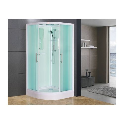 Душевая кабина Esbano ELEGANCIA ESKL100CR 100х100 четверть круга с крышей ориентация универсальная