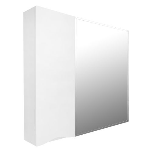 Зеркало-шкаф Loranto SANTORINI CS00086971 80х14х70 подвесной цвет белый глянцевый