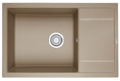 Кухонная мойка Granula 7805, ПЕСОК 78х50 цвет бежевый поверхность матовая