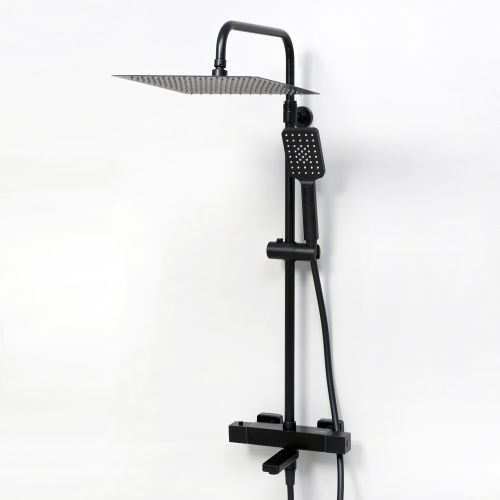Душевая стойка WasserKRAFT BK29901BM настенная цвет черный