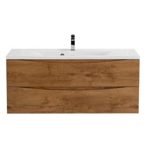 Тумба под раковину BelBagno Marino MARINO-1100-2C-SO-RN-P 110х45х50 подвесная цвет коричневый