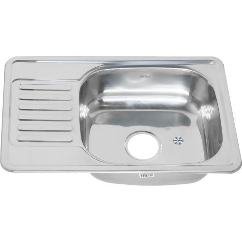 Кухонная мойка Melana 218 t (*10) 66х42 цвет хром