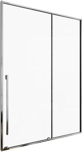 Душевая дверь Allen Brau Fantasy 3.11008.00 140х200 стекло прозрачное профиль хром глянцевый