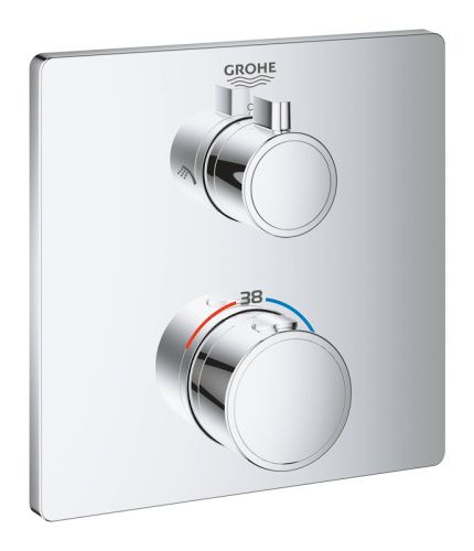 Смеситель Grohe Grohtherm 24079000 встраиваемый в стену хром