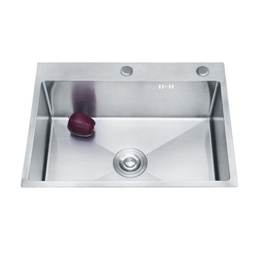 Кухонная мойка Azario Mia AZS5050M 50х50 цвет сталь