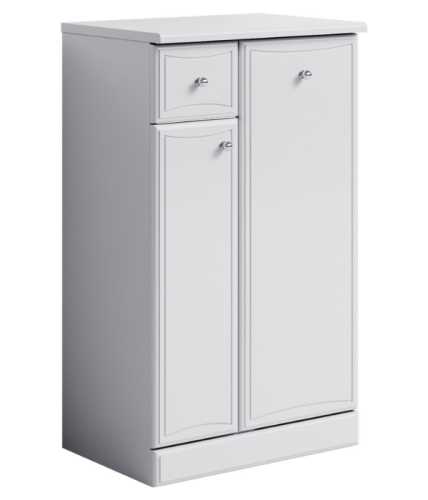 Тумба под раковину Aqwella Y Ba.03.05 50х35х85 напольная цвет белый