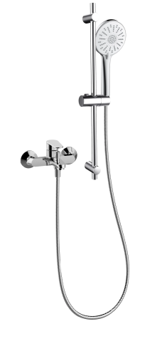 Смеситель для ванны Arrow AG3628CP-TZ настенный хром с душевым гарнитуром