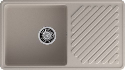 Кухонная мойка Granfest Quarz 53 песочный 85х48 цвет бежевый поверхность матовая