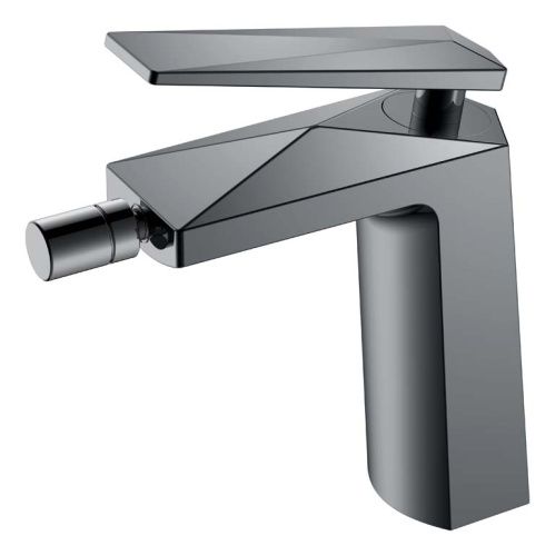 Смеситель Boheme Venturo 376-SGM на биде графит глянцевый