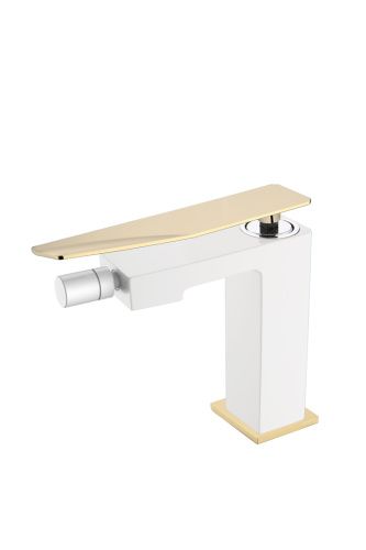 Смеситель Boheme Q 146-WG.2 на биде белый глянцевый