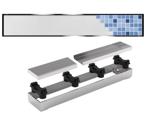 Решетка для водоотводящего желоба Valsir Linea VS0701934