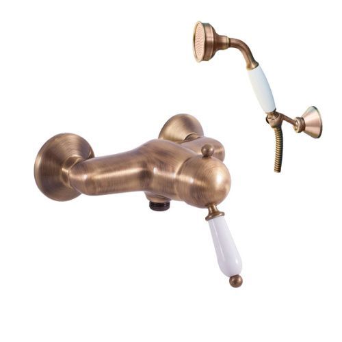 Смеситель для душа LABE L581.5/2SM настенный бронза