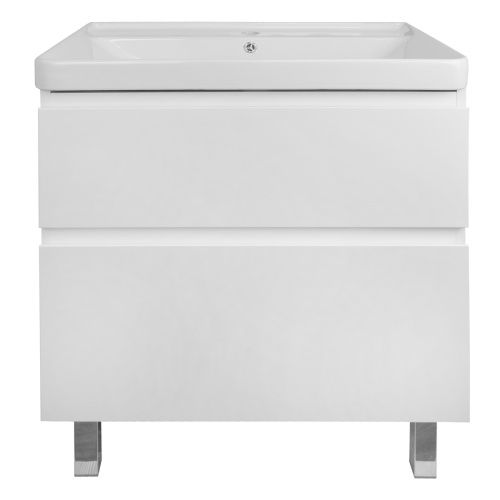 Тумба с раковиной Azario Мила CS00085831 72х48х85 напольная цвет белый