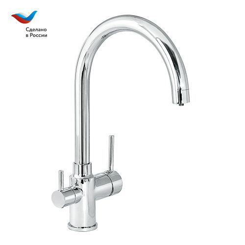 Смеситель для кухни Славен Город СЛ-ОД-Д79 на мойку хром