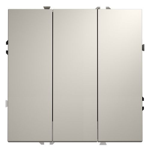 Выключатель трехклавишный VOLTUM S70 VLS030103