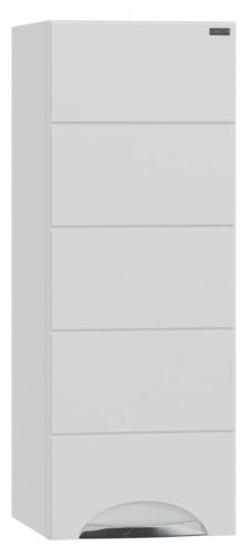 Шкаф СанТа Родос 406004 30х24х80 подвесной цвет белый