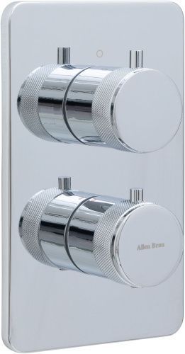 Смеситель для ванны с душем Allen Brau Priority 5.31113-00 встраиваемый в стену хром с термостатом