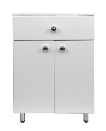 Тумба под раковину Loranto Моника CS00049712 50х30х81 напольная цвет белый