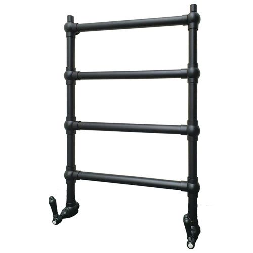 Полотенцесушитель Nicolazzi El Capitan 5528CLNEM69 55х80 водяной черный матовый