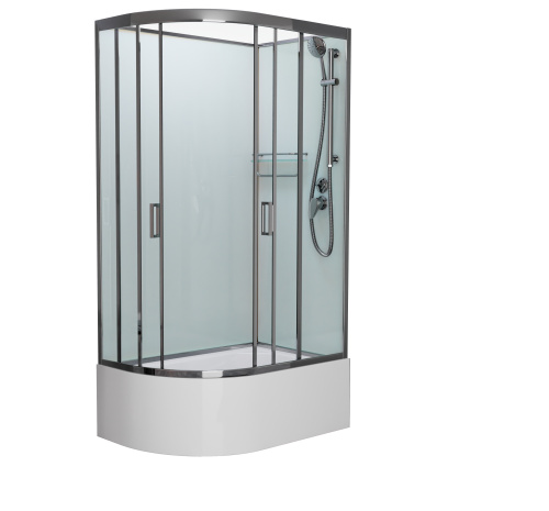 Душевая кабина Frank 190009 120х80 без крыши ориентация правая