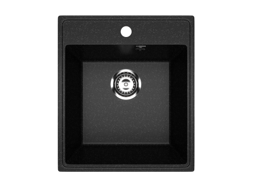 Кухонная мойка Uperwood ECON UPD-404 4910201226 43х49 цвет черный