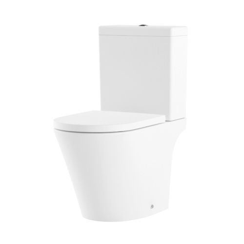 Унитаз-компакт напольный с бачком Lavinia Boho Biore 33040010 белый глянцевый с сиденьем микролифт каскадный смыв