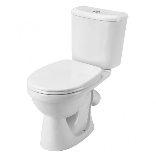 Унитаз-компакт напольный с бачком Santek Бореаль 1WH302147 белый с сиденьем микролифт каскадный смыв