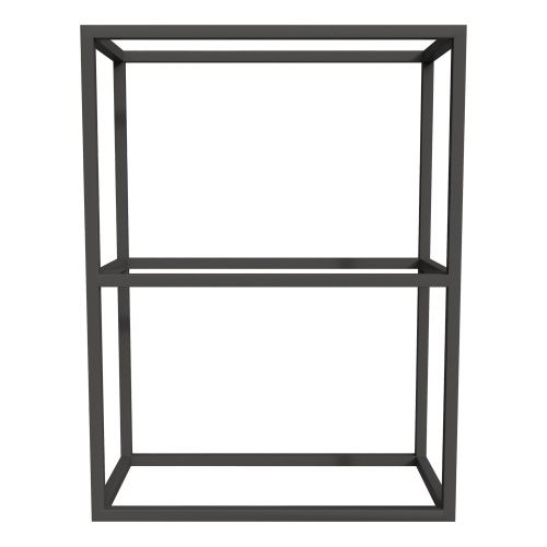 Полка Cezares CADRO CADRO-60/30/80-2C-SO-MET-ST 60х30х80 подвесная цвет черный матовый