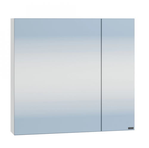 Зеркало-шкаф СанТа Аврора 700334 70х12х65 подвесной цвет белый