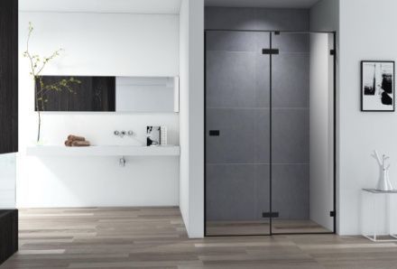 Душевая дверь Cezares BELLAGIO BELLAGIO-B-12-120-C-NERO 120х197 стекло прозрачное профиль черный